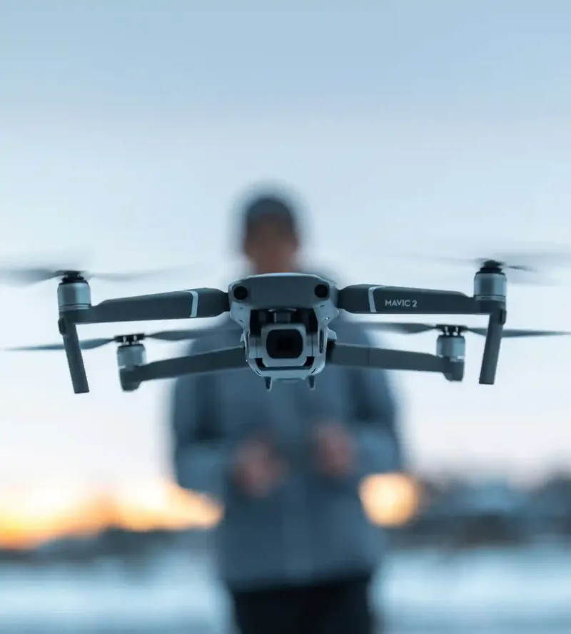 Camera drone for TV production